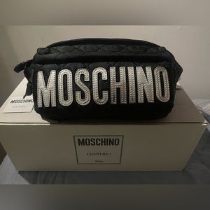 Moschino belt bag. Never been used. Still in box with tags.